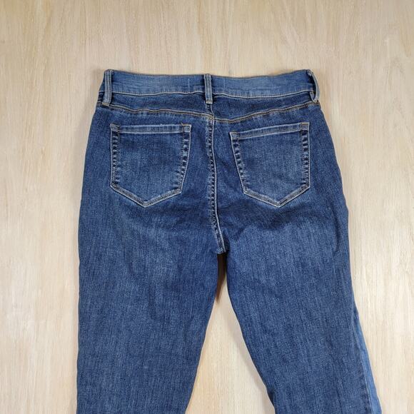 PACSUN Two Tone Denim High Rise Ankle Jegging Skinny Jeans Size 25 - Picture 8 of 14